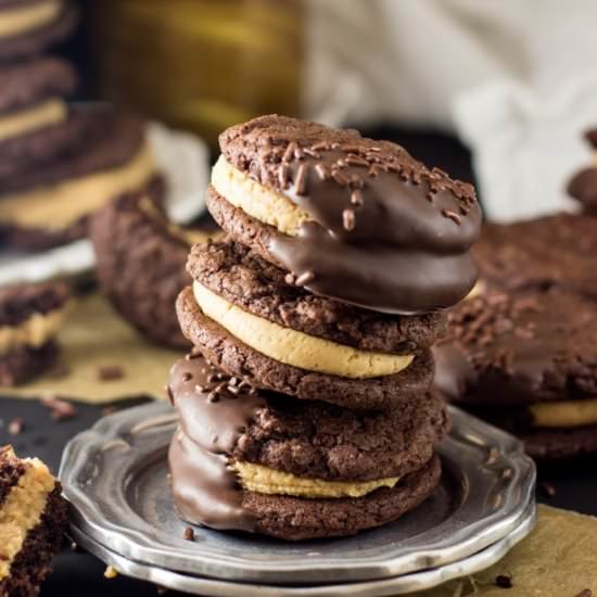 Peanut Butter Sandwich Cookies