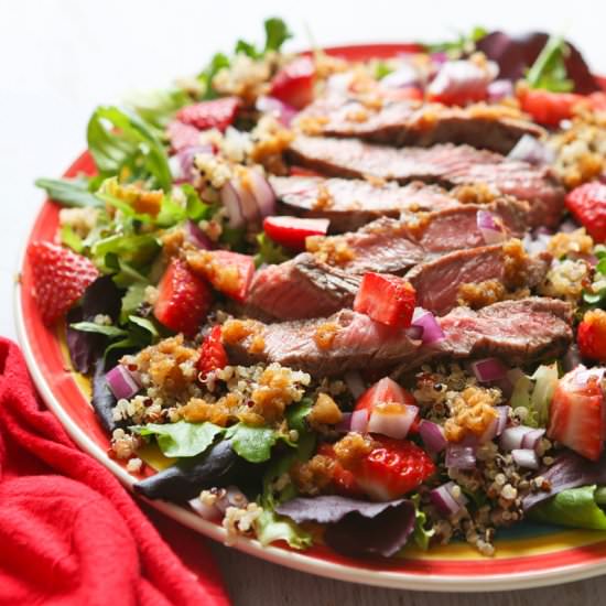 Steak Salad with Ginger Sauce
