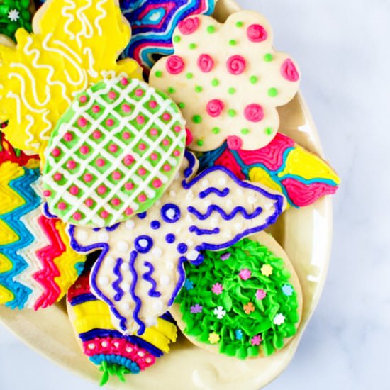 Spring Cutout Cookies