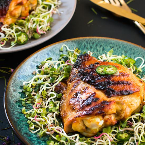 Chicken with Honey Soy Sauce