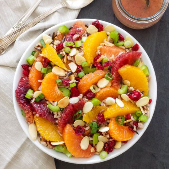 Citrus and Wild Rice Salad