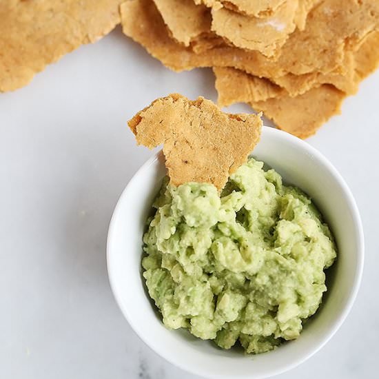 Soft Tortilla Chip with Dip