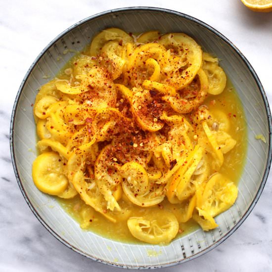 Quick Preserved Lemons