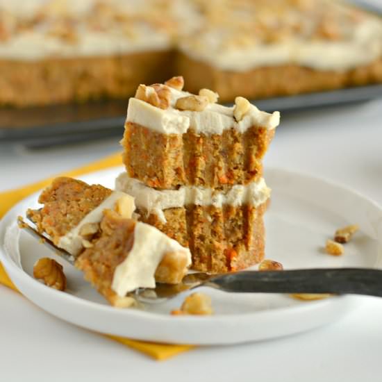 Paleo Raw Carrot Cake