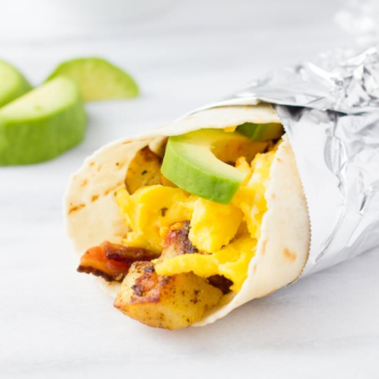 Gluten-Free Breakfast Burritos