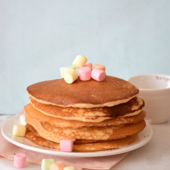Spring or Easter Pancakes