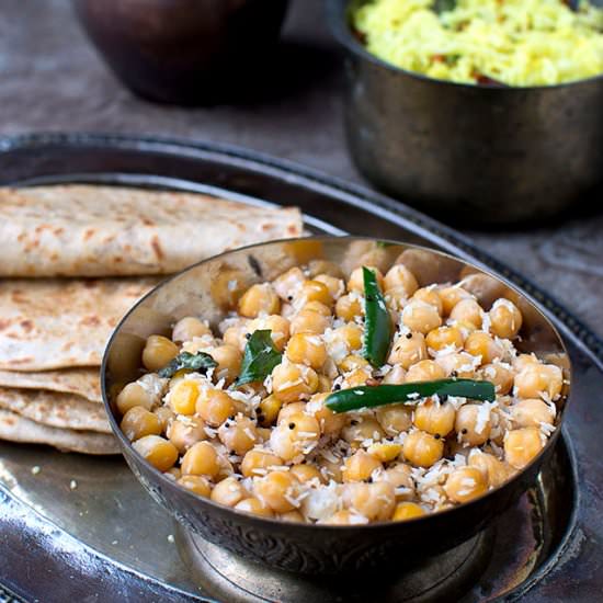 Chickpea Sundal