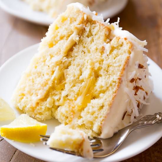 Lemon Coconut Cake