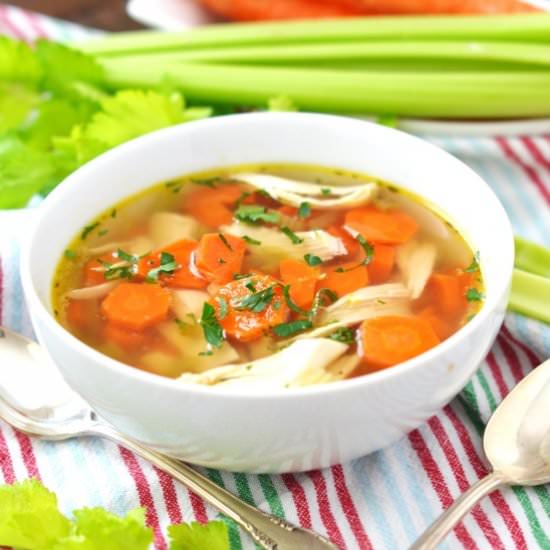 Classic Back to Basics Chicken Soup