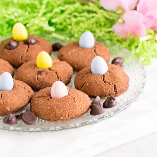 Paleo Chocolate Chip Easter Cookies