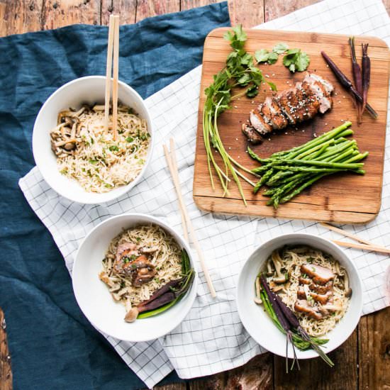 Crispy Sesame Duck Ramen