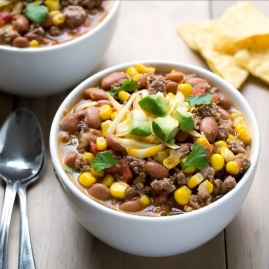 Crock Pot Taco Soup