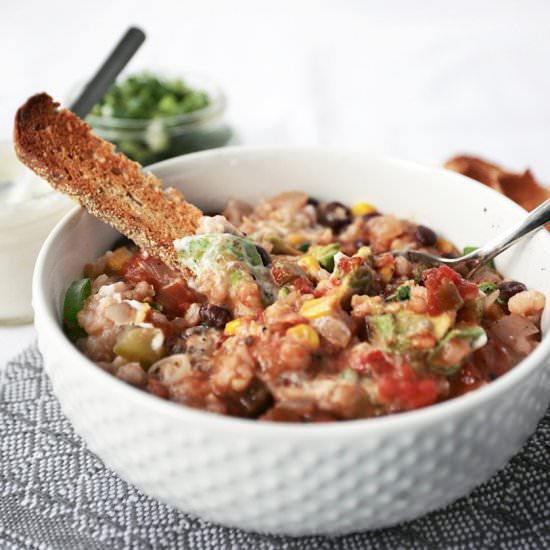 Crock Pot Burrito Soup