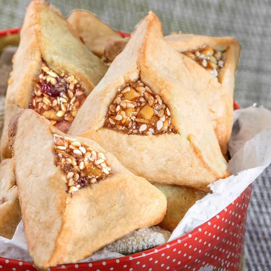 Peanut-Butter Hamentashen