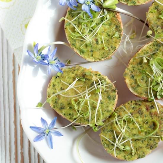Spinach Deviled Eggs
