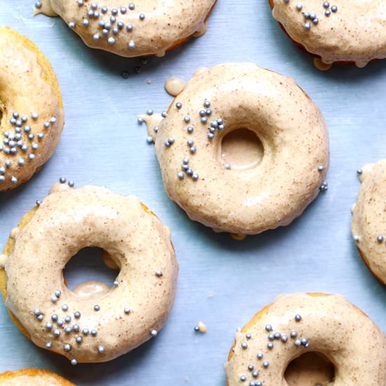 Carrot Cake Doughnuts