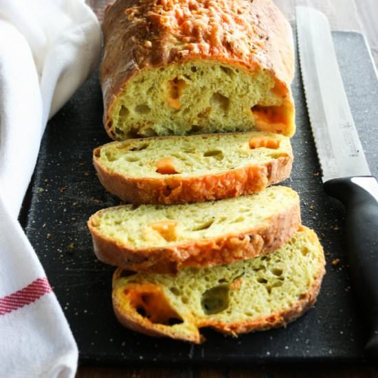 Curried Cheddar Bread