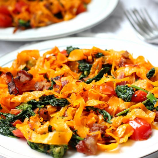 Roasted Butternut Squash Pasta