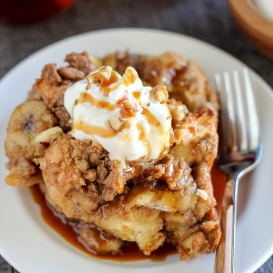 Brown Sugar Banana French Toast