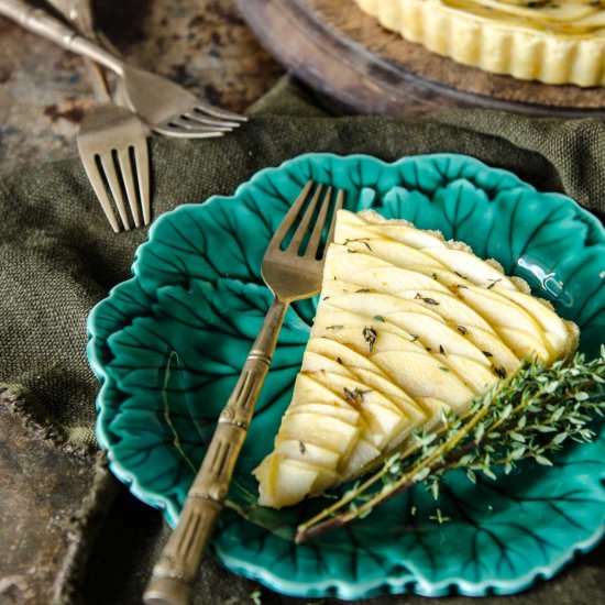 French Apple and Thyme Tart