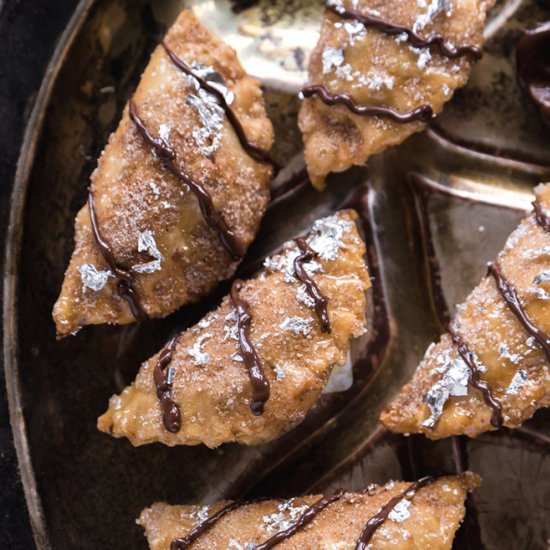 Chocolate Cinnamon Gujiya