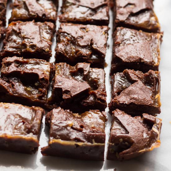 Salted Caramel Brownies