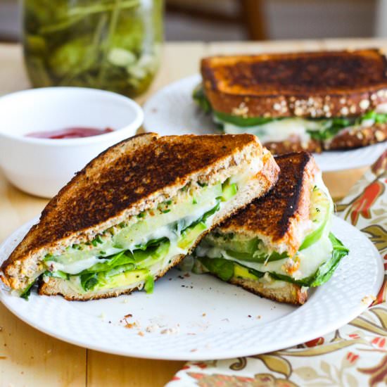 Green Goddess Grilled Cheese