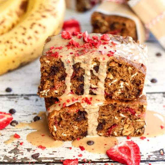 Banana Bread Bars