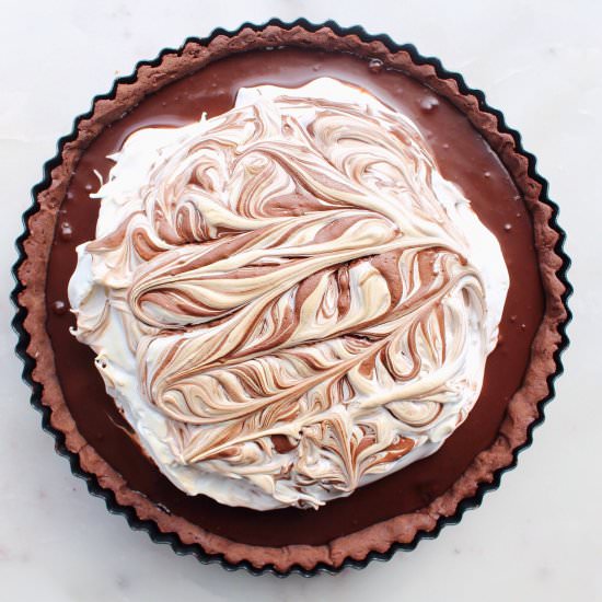Milk Chocolate Pudding Pie