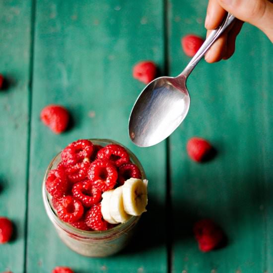 Halva Style Overnight Oats