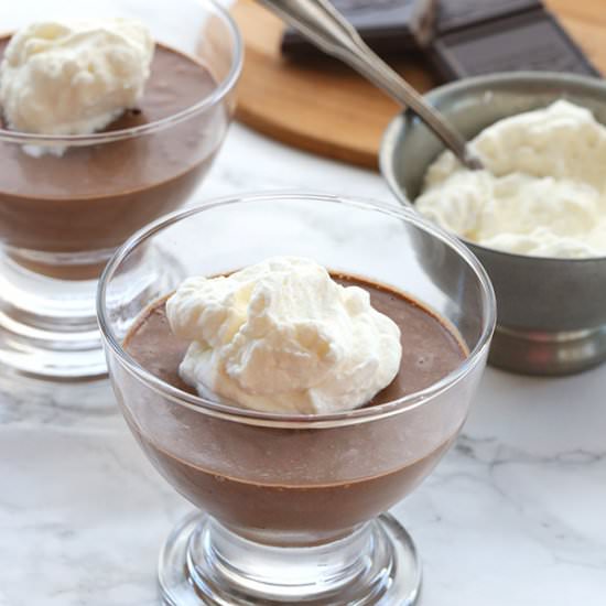 Easy Blender Chocolate Mousse