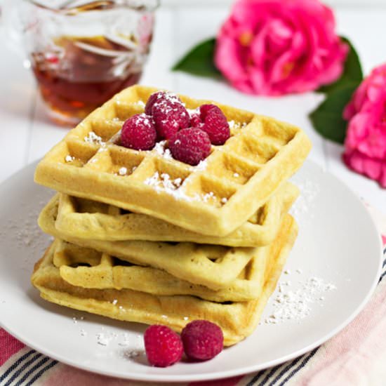 Frozen Almond Flour Waffles