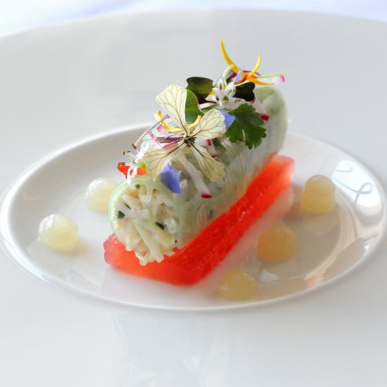 Crab and Watermelon