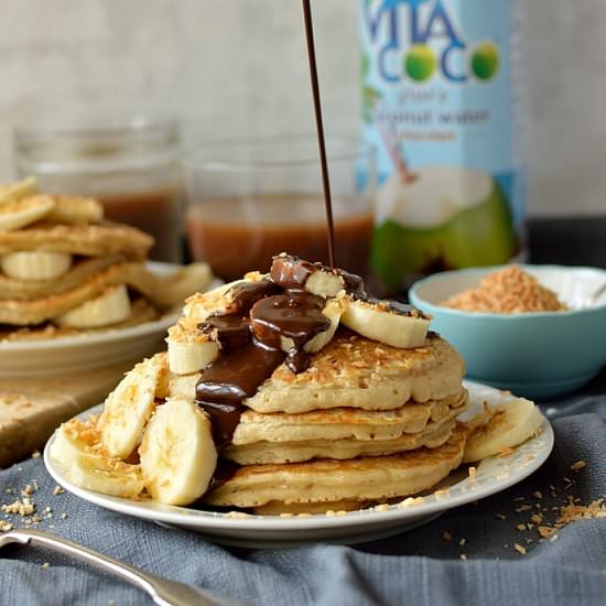 Toasted Coconut Pancakes