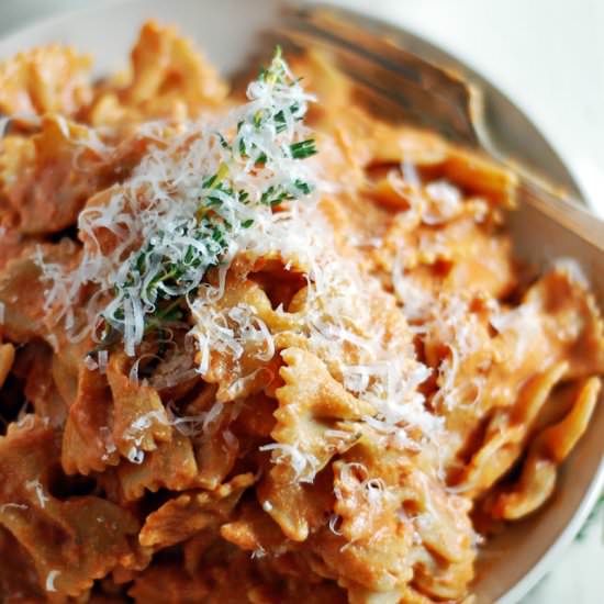 Creamy Ricotta Tomato Pasta Sauce