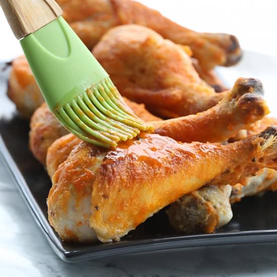Crispy Baked Buffalo Drumsticks