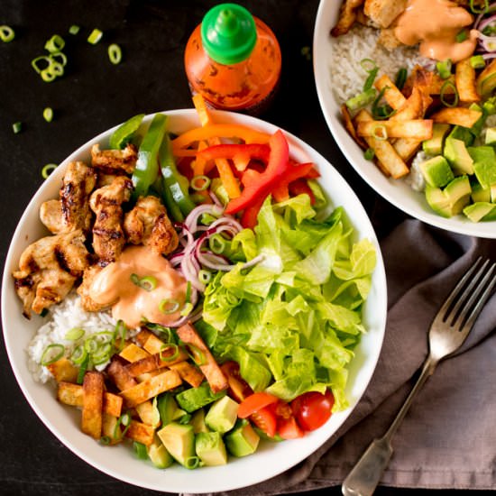 Tex Mex Lunch Bowl