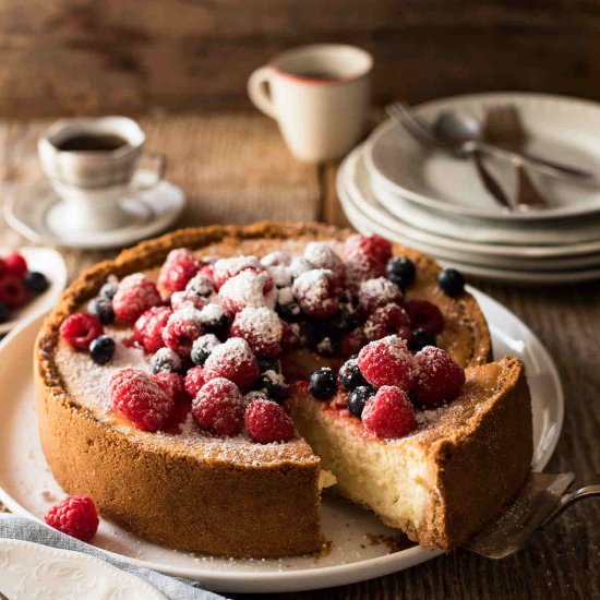 Classic Baked Cheesecake