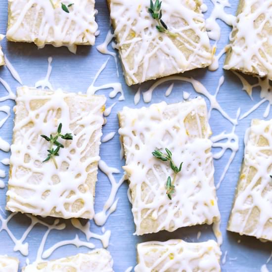 Lemon Thyme Bars