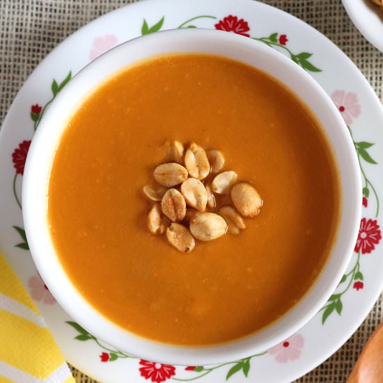 Sweet Potato and Peanut Soup