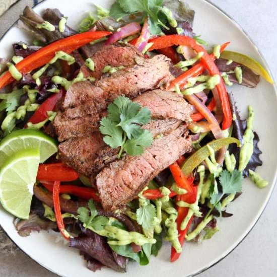 Fajita Steak Salad