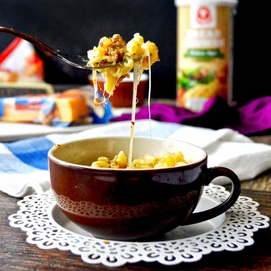 Instant Mac and Cheese in Mug