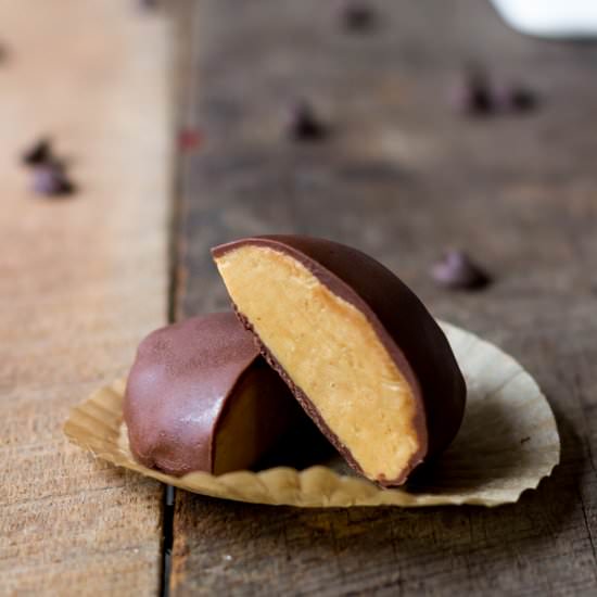 Homemade Reese’s Eggs