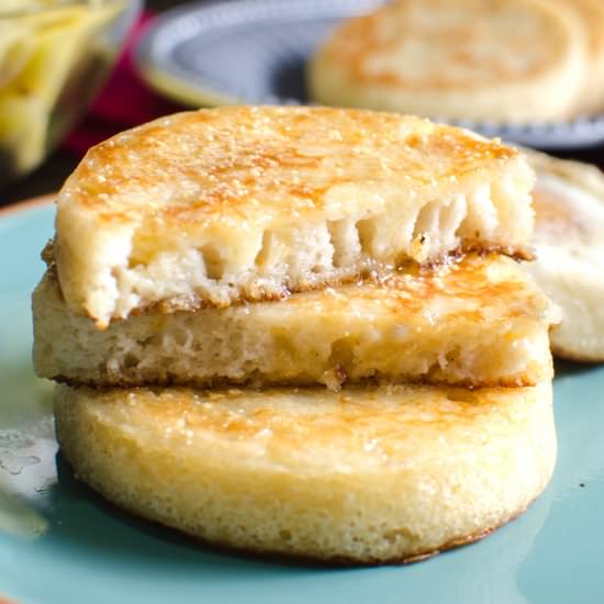 Gluten Free Crumpets