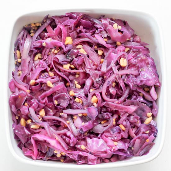 Wilted Red Cabbage