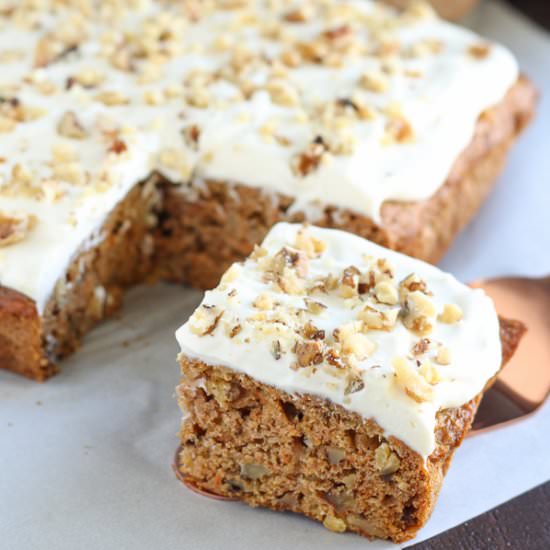 Healthier Carrot Cake