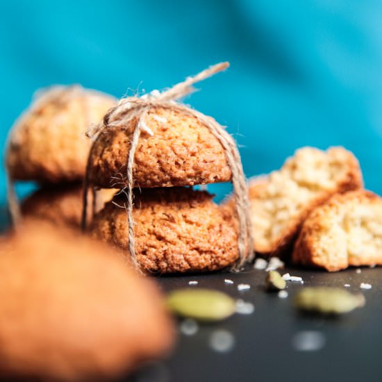 Cardamom & Coconut Cookies