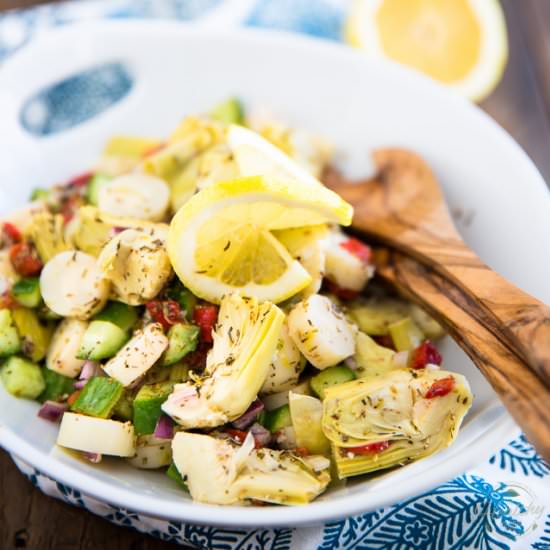 Mediterranean Artichoke Salad