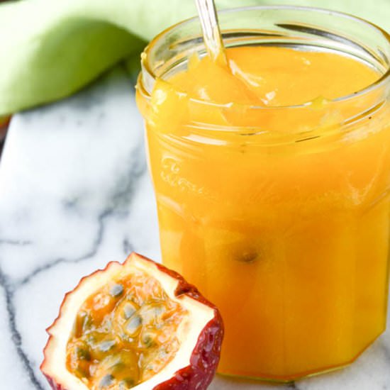 Sweet Tart Passion Fruit Curd