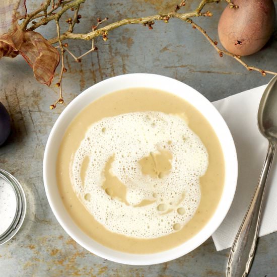 Chestnut & Parsnip Soup with Truffle